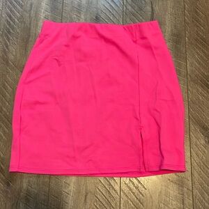 Hot Pink Skirt